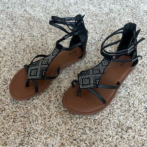 Mudd youth girls sandals